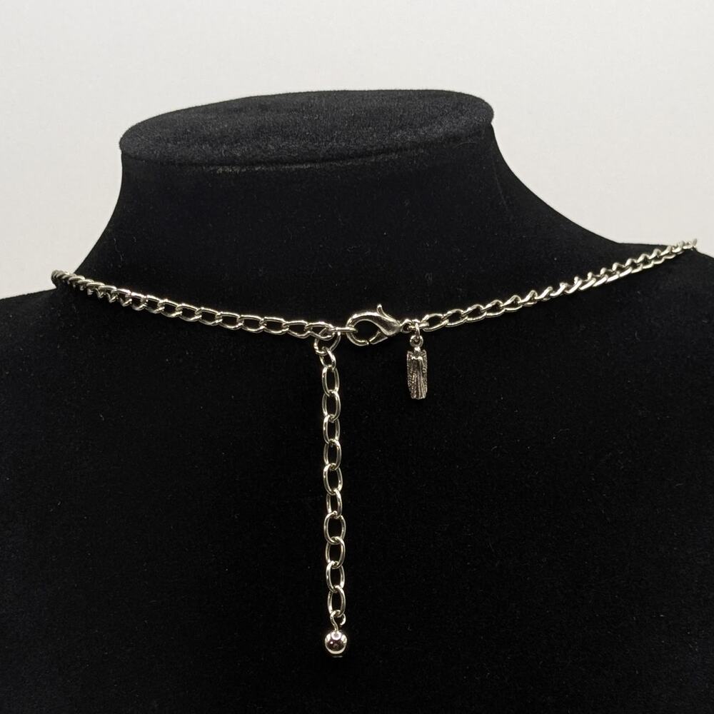 Patricia Victoria Hale Guardian Angels Silver Tone Prayer Box Pendant Necklace - Picture 5 of 8